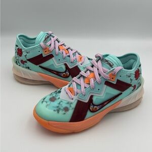 Nike Mimi Plange X Lebron 18 Low Gs 'Daughters' Size 4.5Y Sku: DN4177400